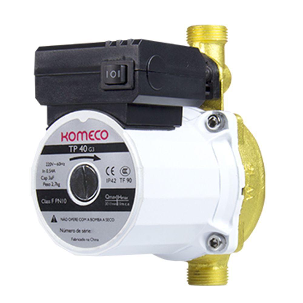 Bomba Pressurizadora Komeco Tp 40 Bronze 22V